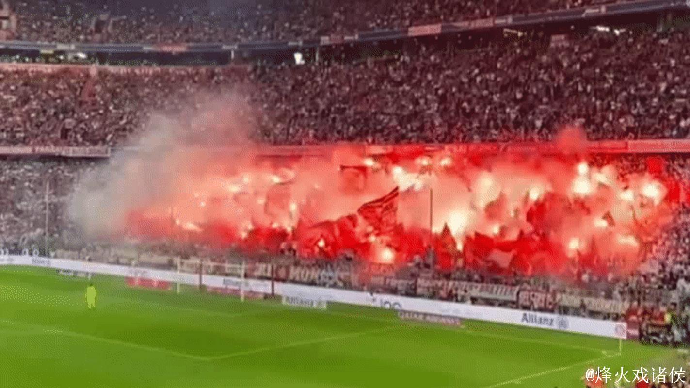 图片报：因极端球迷大规模燃放烟火，拜仁将面临