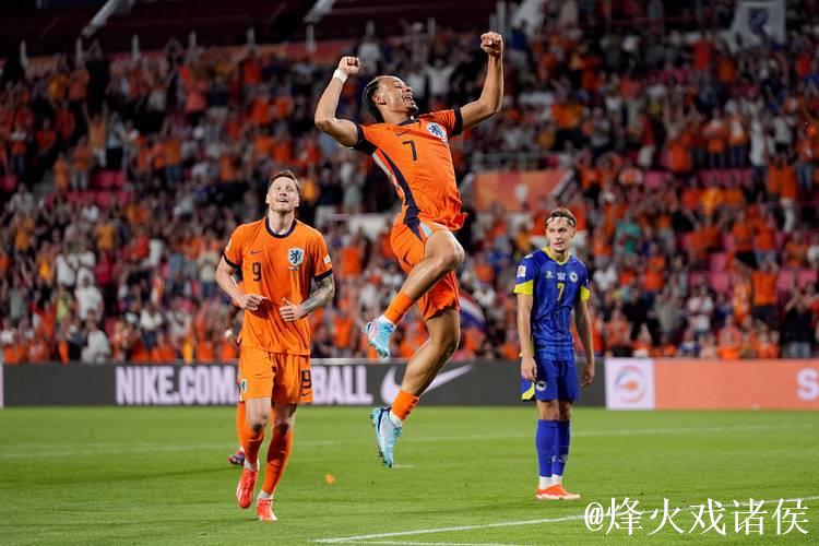 欧国联-齐尔克泽联手加克波破门 荷兰5-2横扫波黑取得首胜
